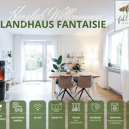Ferienhaus Fantaisie - Wohnen Nahe Schlosspark -Stadtgrenze Bayreuth Fuer 1-5 Pers, Hunde Willkommen, Voll Eingezaeunt Eckersdorf 외부 사진