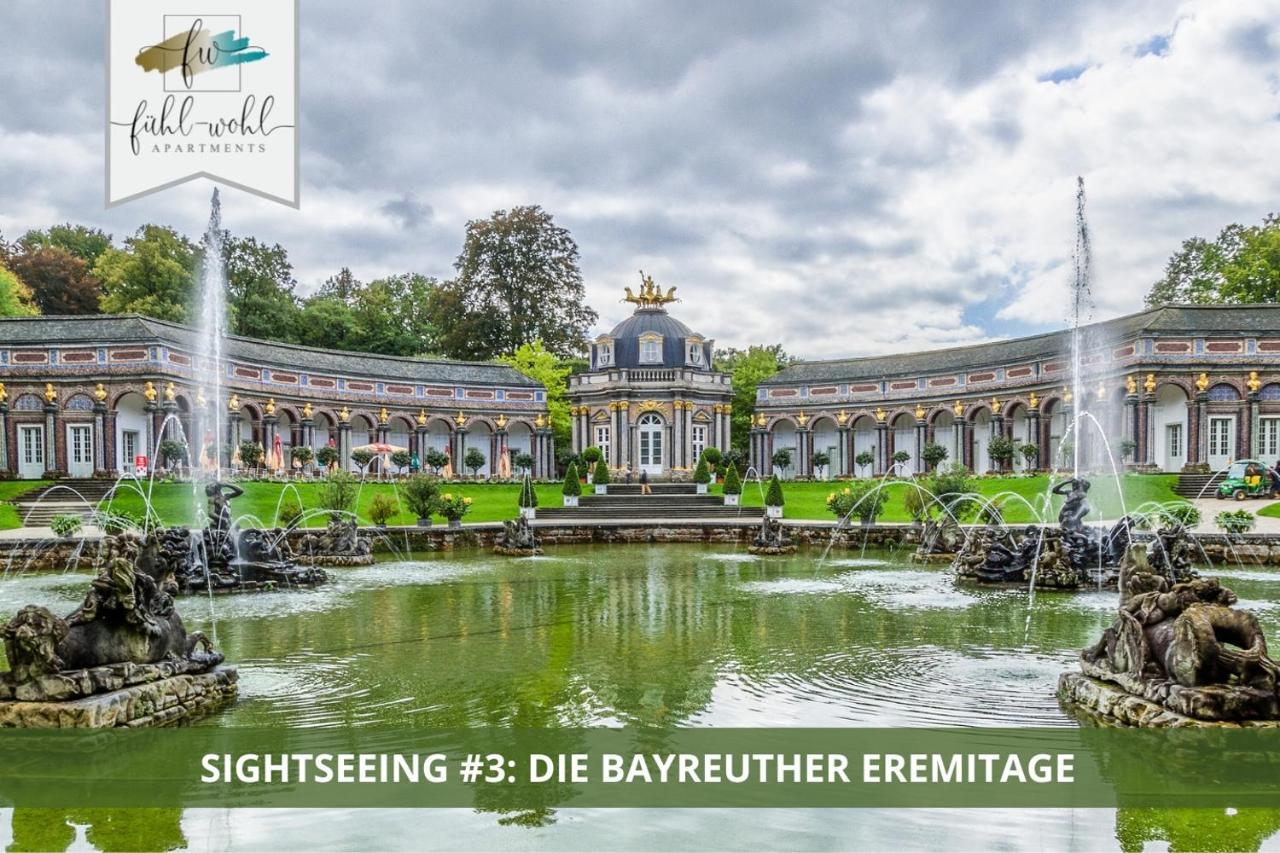 Ferienhaus Fantaisie - Wohnen Nahe Schlosspark -Stadtgrenze Bayreuth Fuer 1-5 Pers, Hunde Willkommen, Voll Eingezaeunt Eckersdorf 외부 사진