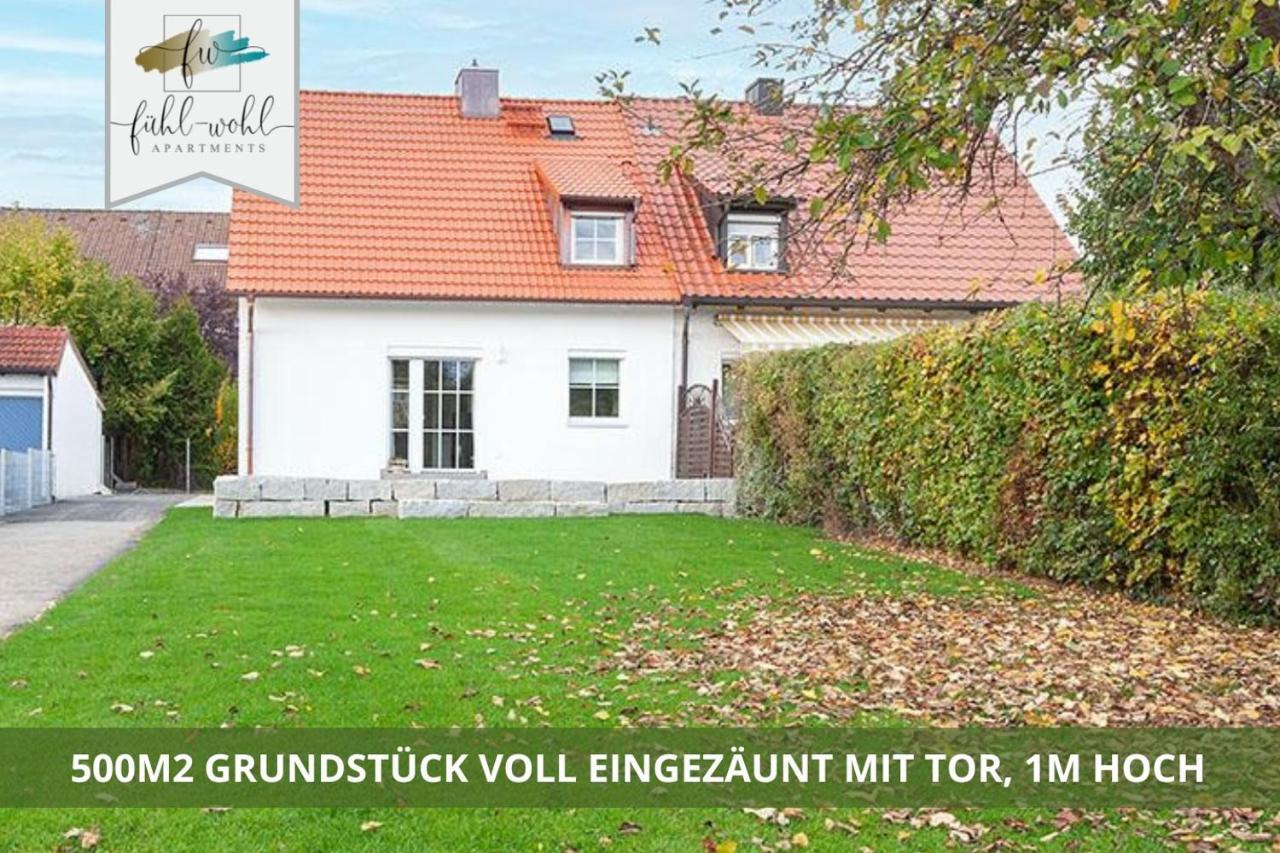 Ferienhaus Fantaisie - Wohnen Nahe Schlosspark -Stadtgrenze Bayreuth Fuer 1-5 Pers, Hunde Willkommen, Voll Eingezaeunt Eckersdorf 외부 사진
